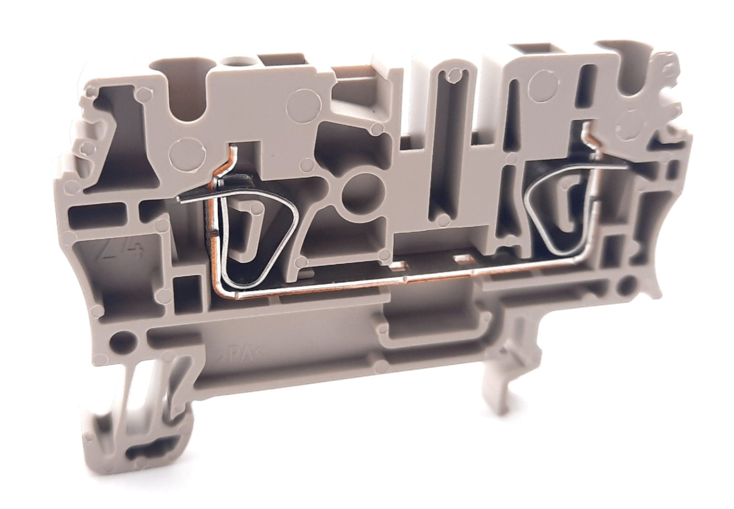 New Lot of 100 Weidmuller 1608510000 Terminal Block Two Position 600V, 27A, 26-12AWG