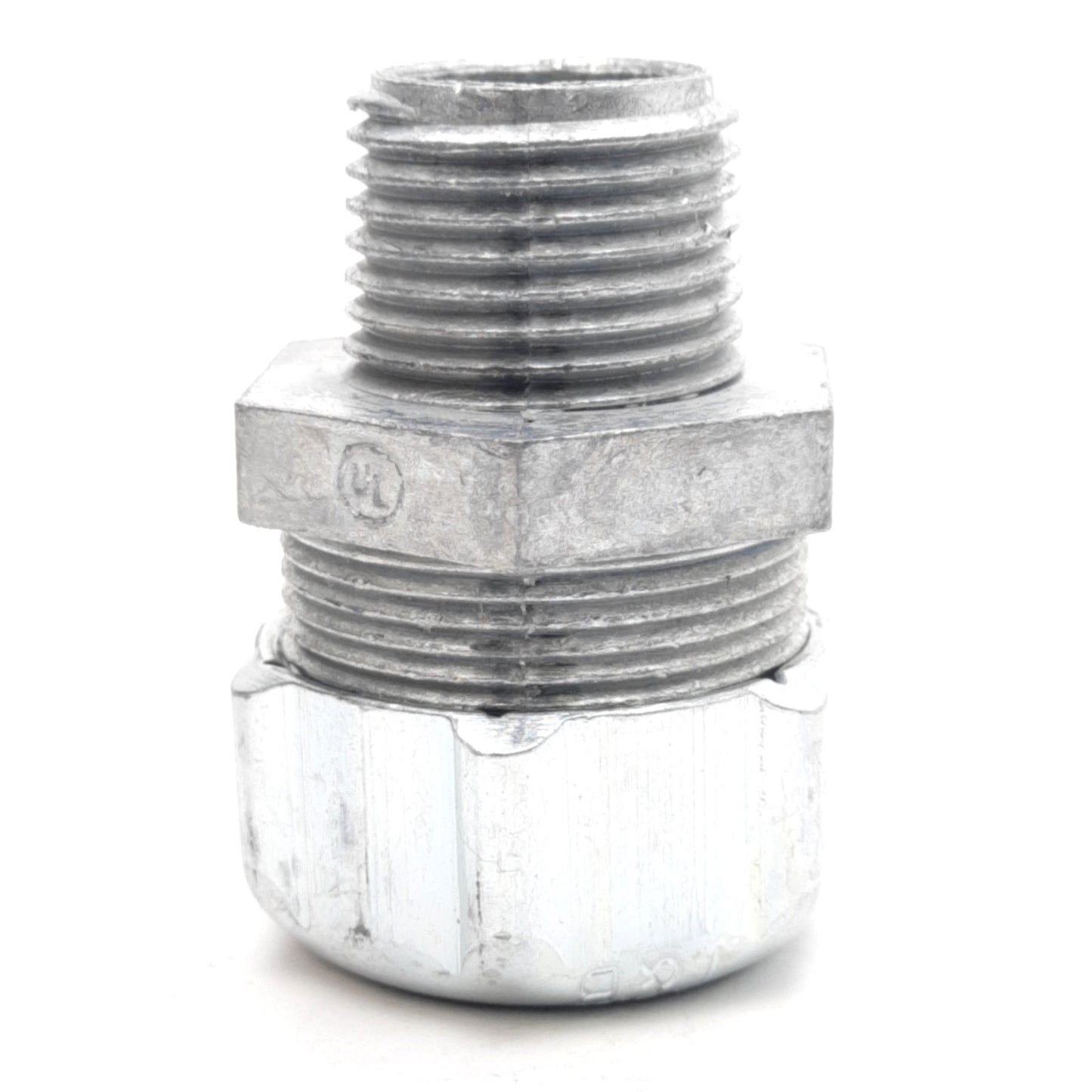 New – Open box Lot of 3 T&B 2524 Cable Gland Fitting, 1/2in NPT Male, 1/2in to 5/8in OD Cable