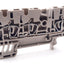 New Lot of 100 Weidmuller 1608540000 3 Position Terminal Block 600V, 27A, 26-12AWG