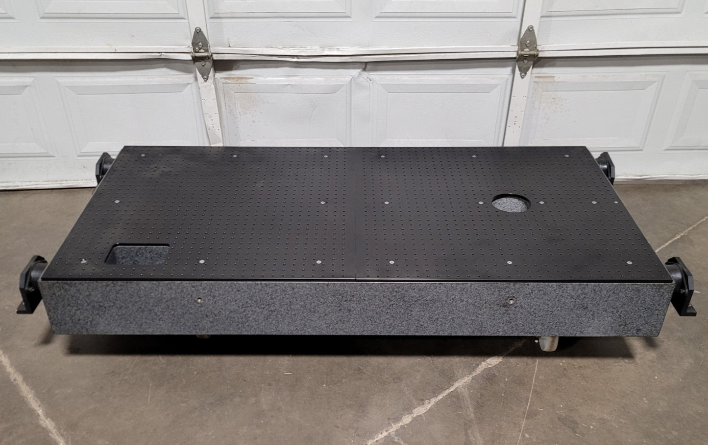 Used Starrett Tru-Stone Granite Surface Plate Optical Breadboard 62"L x 31"W x 7"H