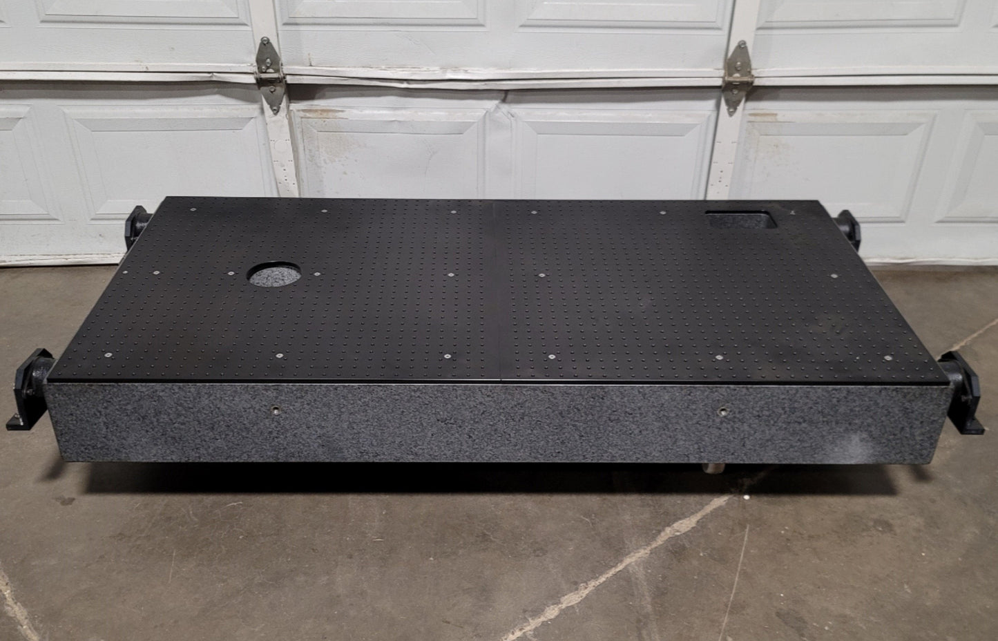 Used Starrett Tru-Stone Granite Surface Plate Optical Breadboard 62"L x 31"W x 7"H