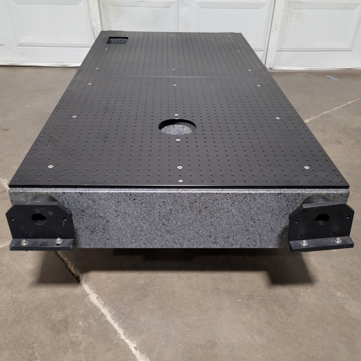 Used Starrett Tru-Stone Granite Surface Plate Optical Breadboard 62"L x 31"W x 7"H