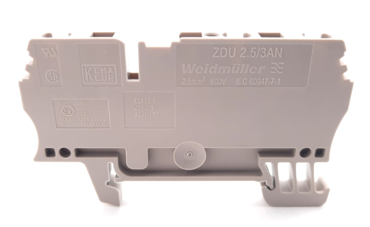 New – Open box Lot of 30 Weidmuller 1608540000 3 Position Terminal Block 600V, 27A, 26-12AWG