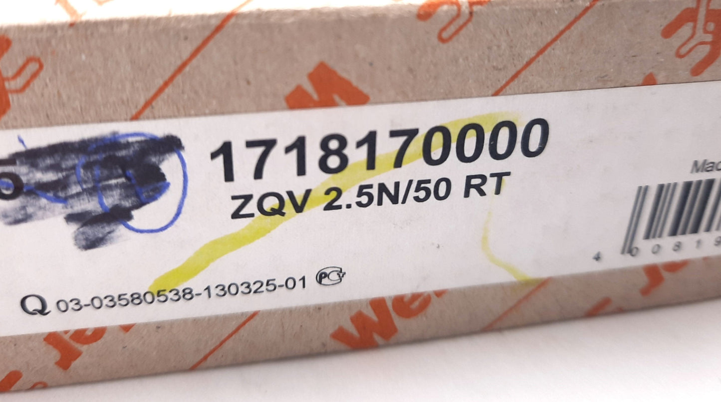 New Lot of 12 Weidmuller 1718170000 Plug In Bridges / Jumpers 50 Position 5.10mm