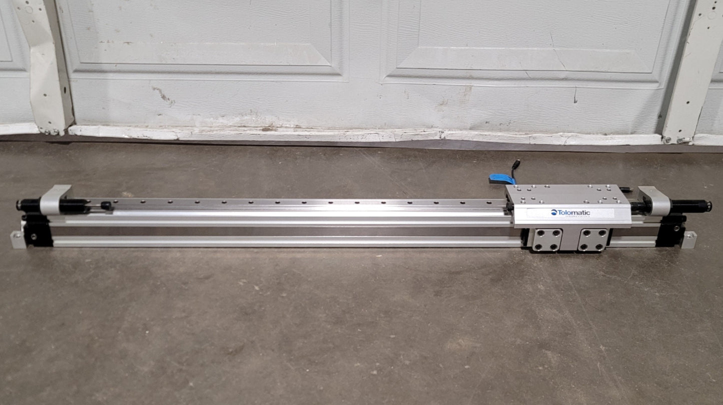 Used Tolomatic MXP32P-NP-SK29-FM2-AL2-PK2 Profiled Rail Pneumatic Linear Actuator