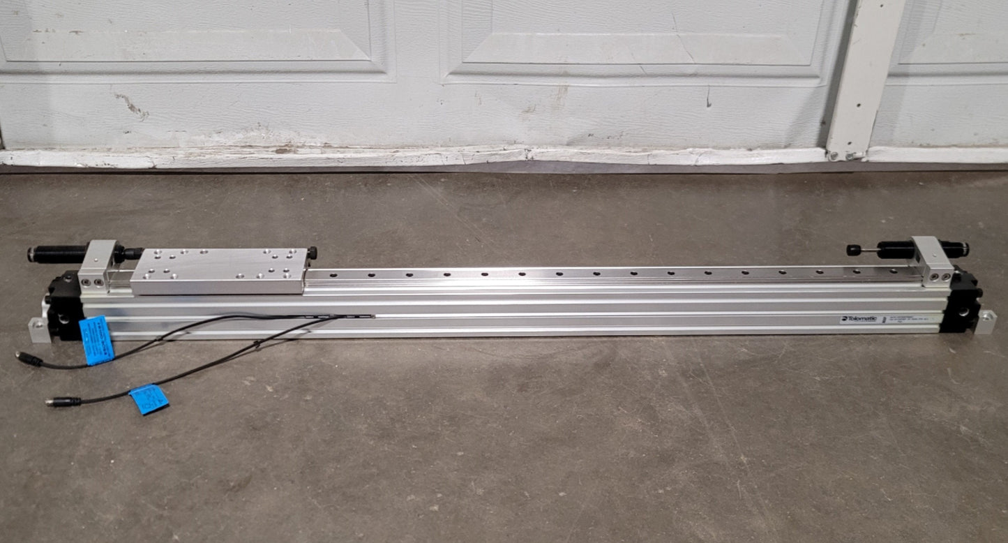 Used Tolomatic MXP32P-NP-SK29-FM2-AL2-PK2 Profiled Rail Pneumatic Linear Actuator