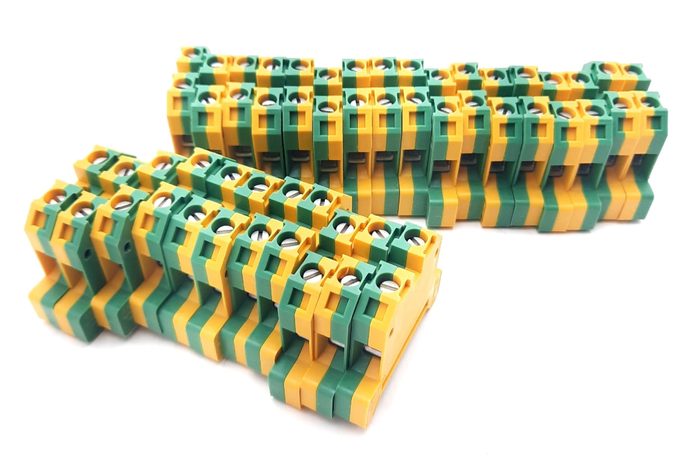 New Lot of 28 Weidmuller 0661360000 Grounding / Earthing Terminal Block 800VAC