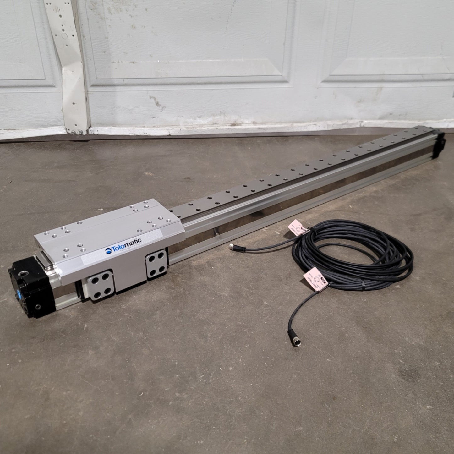 Used Tolomatic MXP40P-NP-SK28-TK2 Profiled Rail Pneumatic Linear Actuator, 28" Stroke