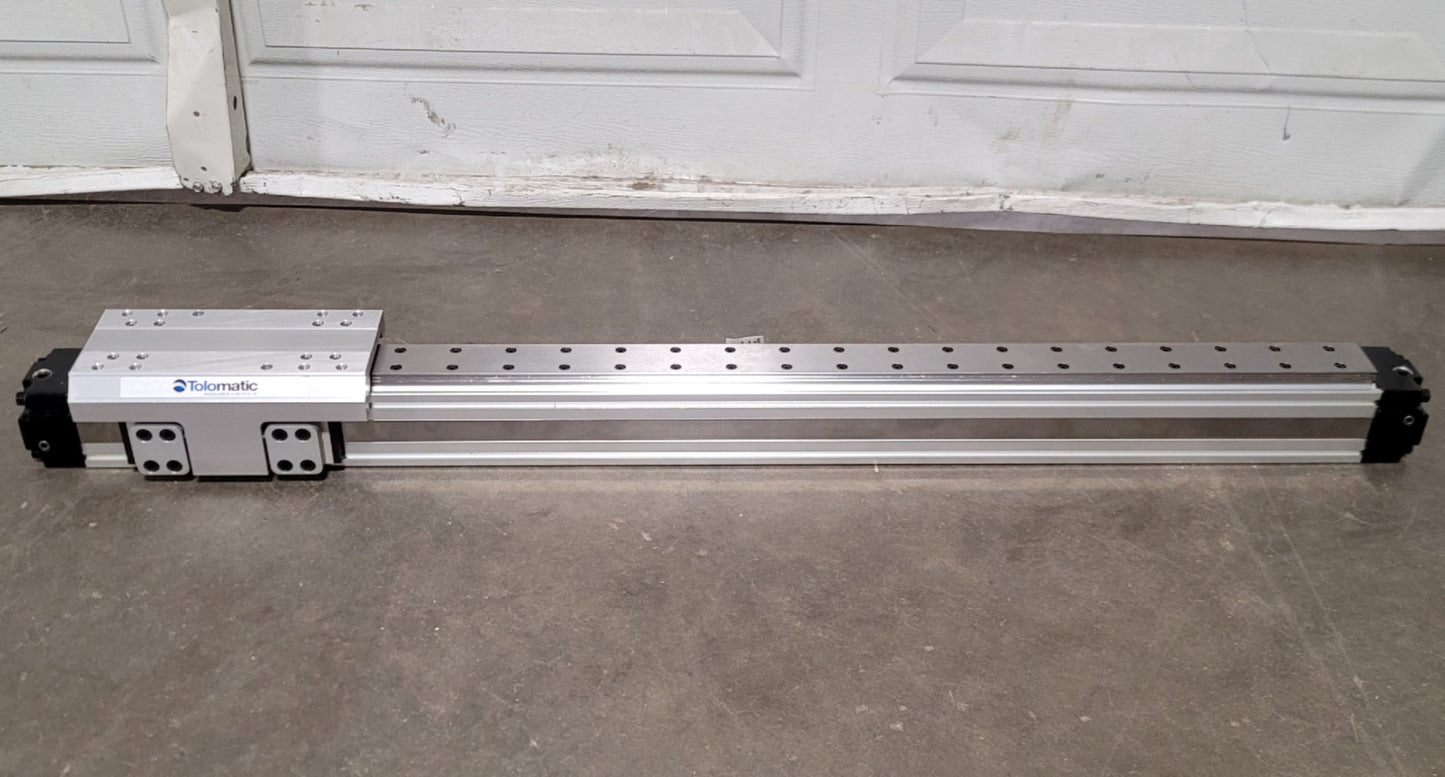 Used Tolomatic MXP40P-NP-SK28-TK2 Profiled Rail Pneumatic Linear Actuator, 28" Stroke