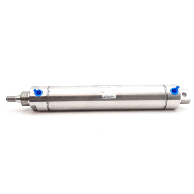 Used SMC NCME200-0800-X6009C Stainless Steel Cylinder ø2in Bore 8in Stroke 1/4in NPT