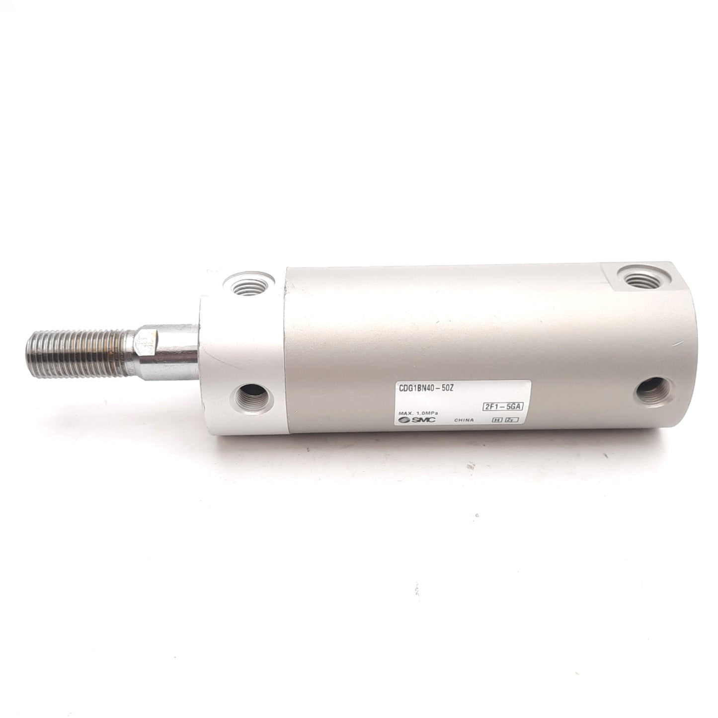New - Open Box SMC CDG1BN40-50Z Pneumatic Cylinder ø40mm Bore, 50mm Stroke, Rc1/8 Ports, 1.0MPa
