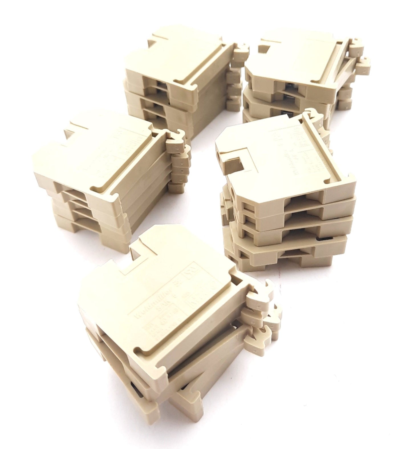 New – Open box Lot of 25 Weidmuller 0380560000 Terminal Block Connector 2 Position 600V, 47A