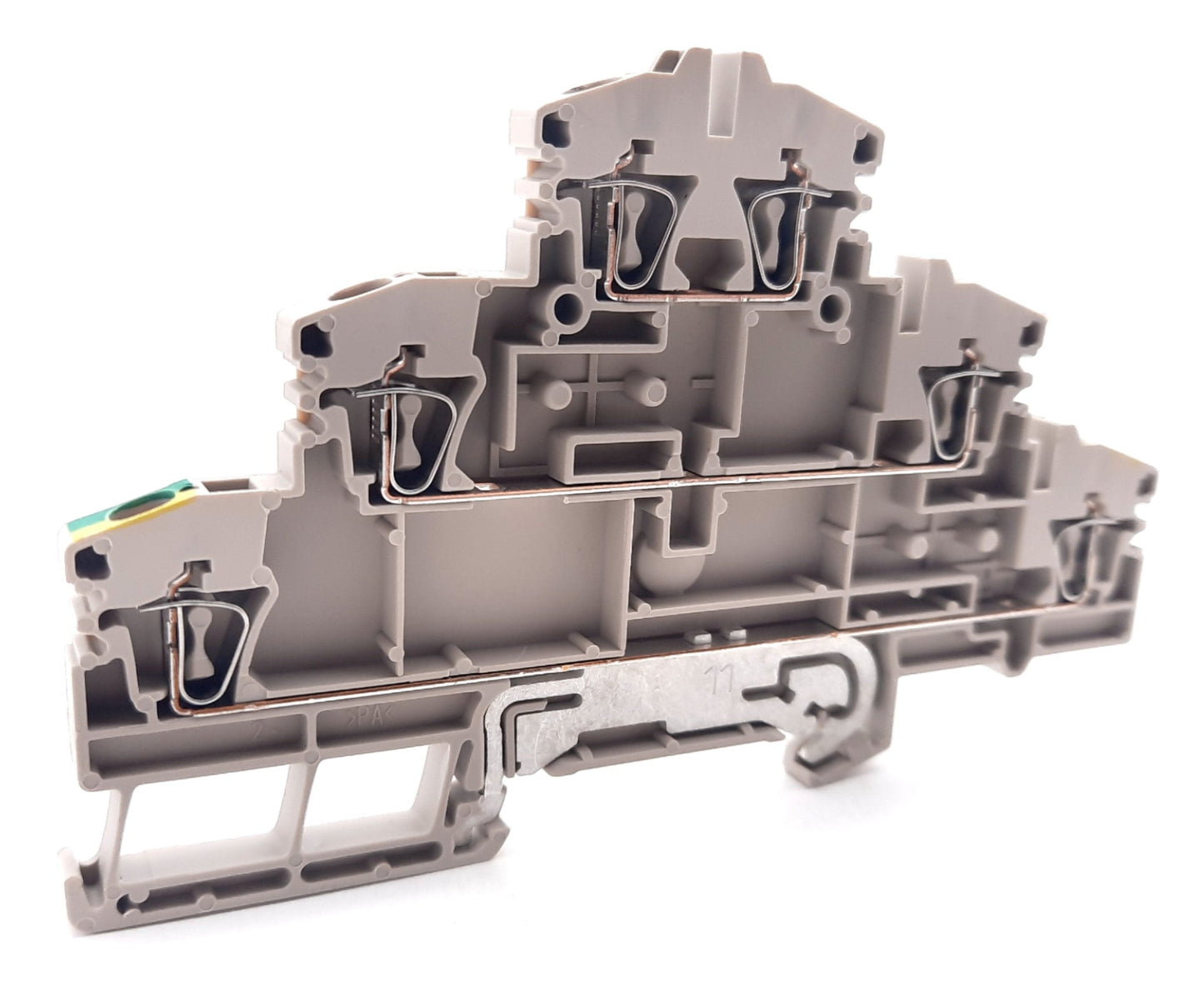 New – Open box Lot of 13 Weidmuller 1131750000 Terminal Block 6 Position 300V, 10A, 26-12AWG