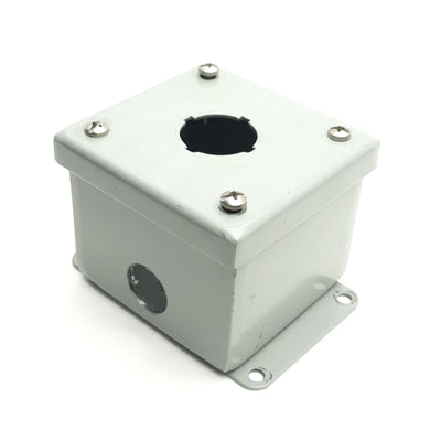 Used Wiegmann PB1 NEMA 12/13 Pushbutton Enclosure 3.5" x 3.25" x 2.75", Wall Mount
