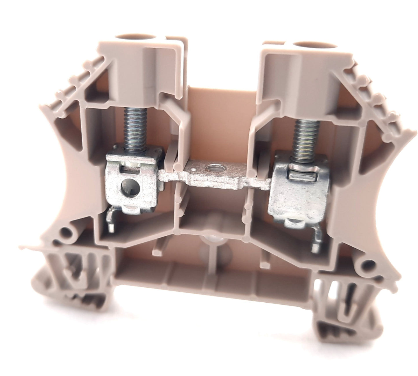 New Lot of 100 Weidmuller 1020200000 Feed Through Terminal Block 600V, 50A, 22-8AWG