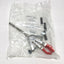 New Ace Glass 11064-13 Lab Extension Clamp 3-Prong, Dual Adjustment, Rubber Coated
