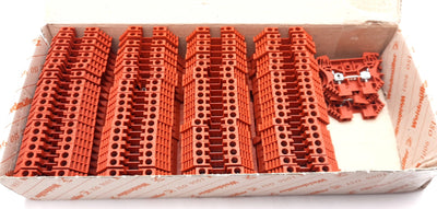 New Lot of 85 Weidmuller 102014000 Feed Through Terminal Block 600V, 35A, 26-10AWG