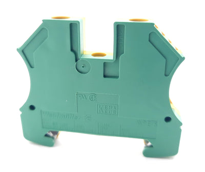 New Lot of 15 Weidmuller 1010200000 Grounding / Earthing Terminal Block 22-8AWG