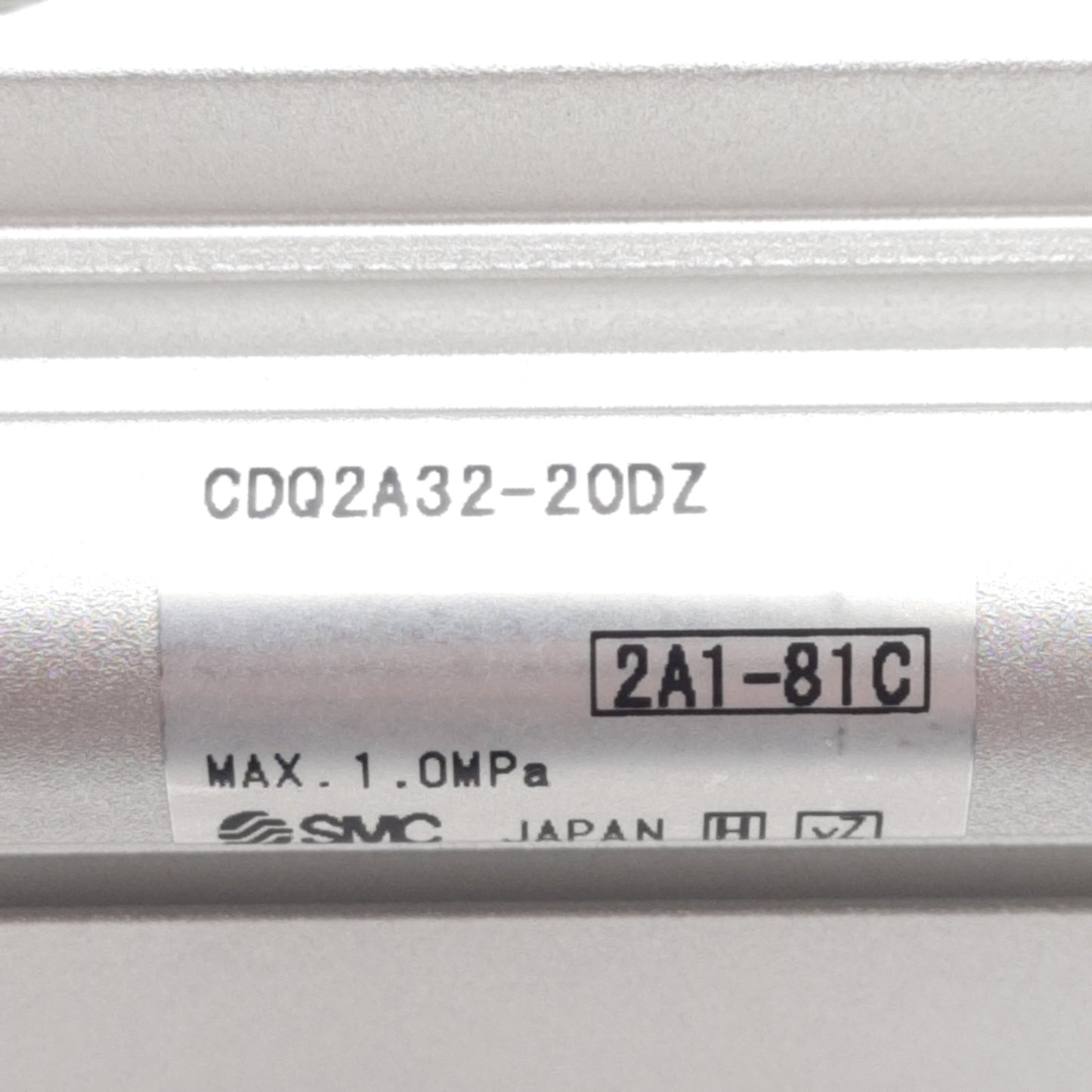 New SMC CDQ2A32-20DZ Compact Cylinder ø32mm Bore, 20mm Stroke, 1.0MPa, Rc1/8