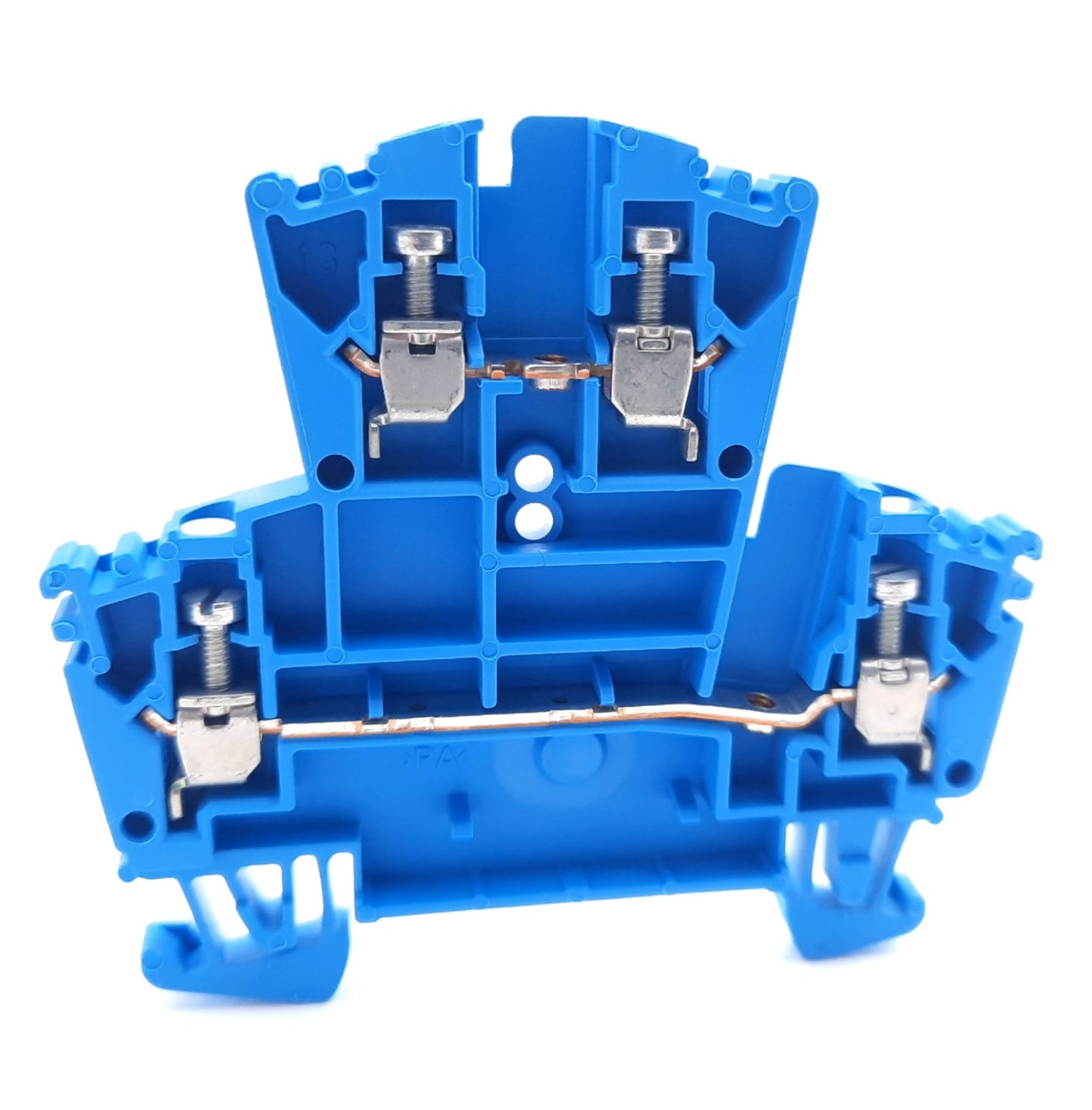 New Lot of 100 Weidmuller 1021580000 Feed Through Terminal Block 300V, 10A, 26-12AWG