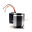 Used Anaheim Automation 23Y002D-LW8-02 Stepper Motor, NEMA 23, 8.1V 0.7A, 76oz-in