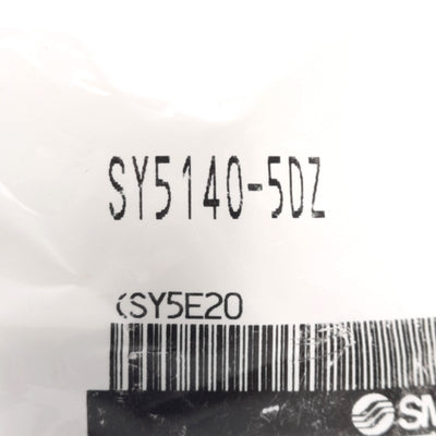 New SMC SY5140-5DZ Solenoid Valve, 5-Port 2-Position, 24VDC Coil, 0.15-0.7MPa