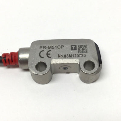 Keyence PR-M51CP Thrubeam Photoelectric Sensor, Transmitter Only, 1.2m, M8 4-Pin