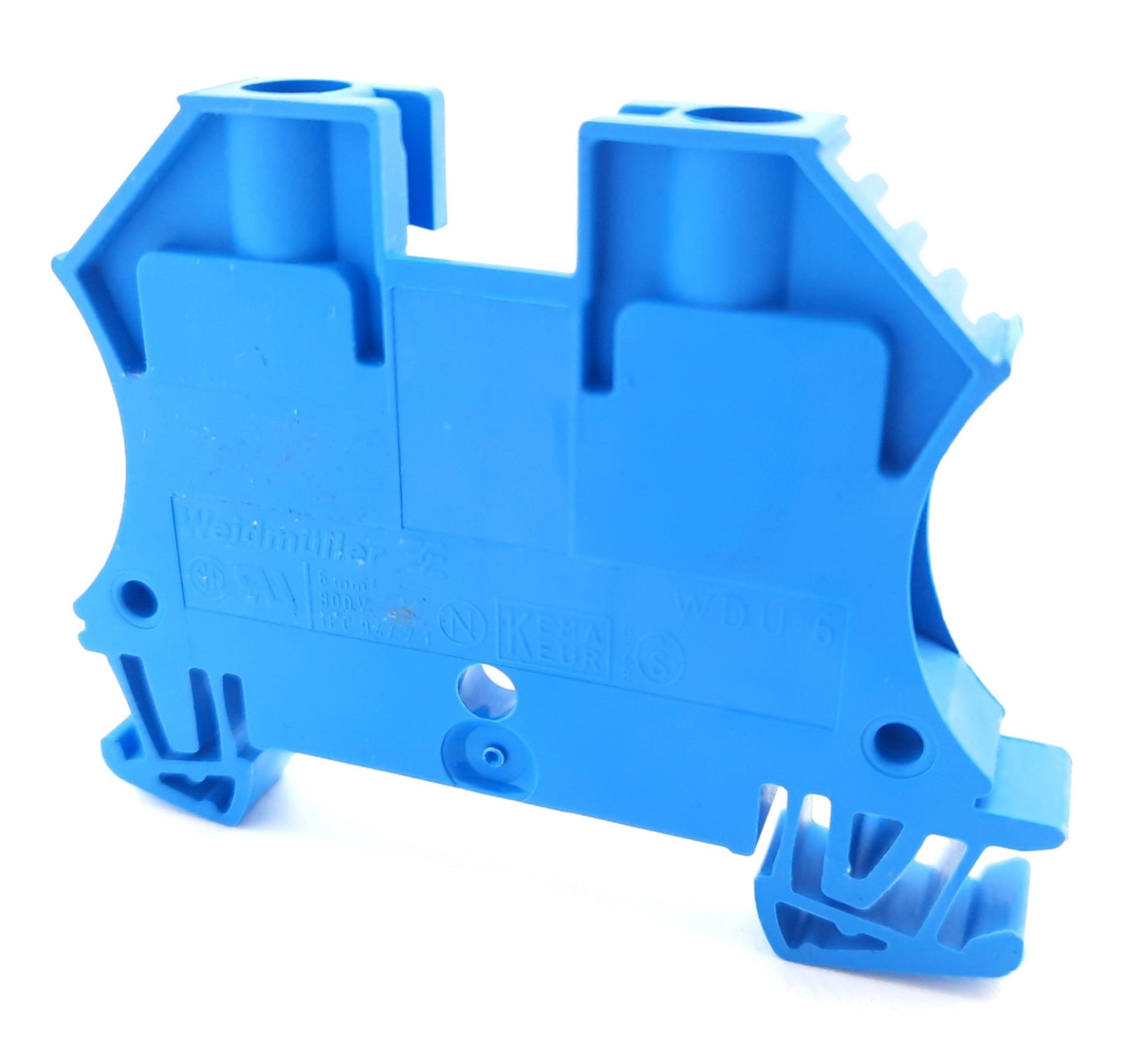 New Lot of 100 Weidmuller 1020280000 Feed Through Terminal Block 600V, 45A, 20-8AWG