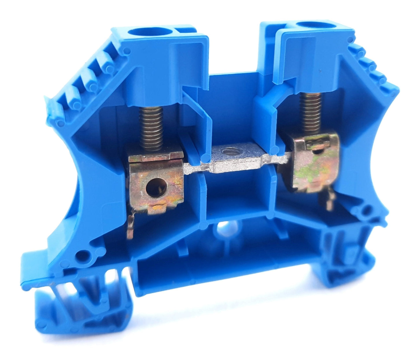 New Lot of 100 Weidmuller 1020280000 Feed Through Terminal Block 600V, 45A, 20-8AWG