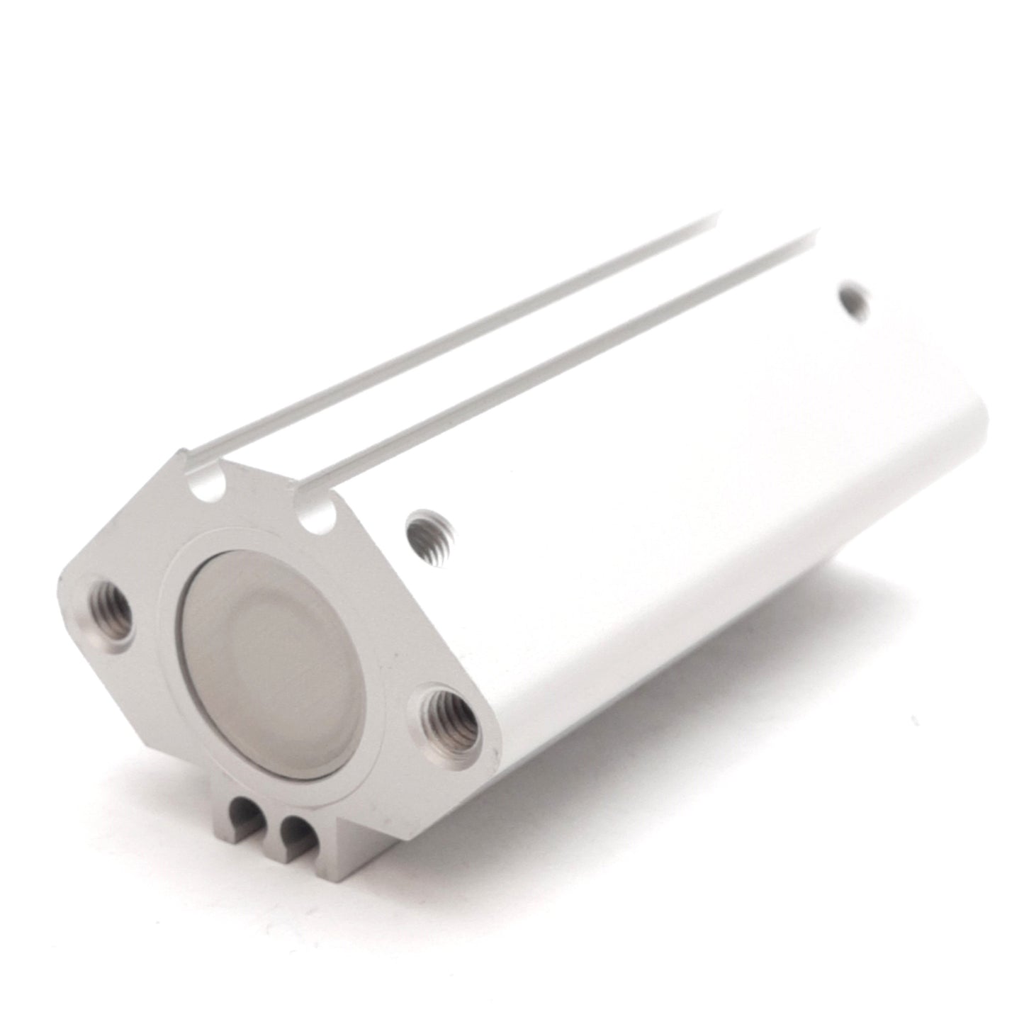 New – Open box SMC CDQ2A20-50DZ Compact Cylinder ø20mm Bore, 50mm Stroke, 1.0MPa, M5x0.8 Ports
