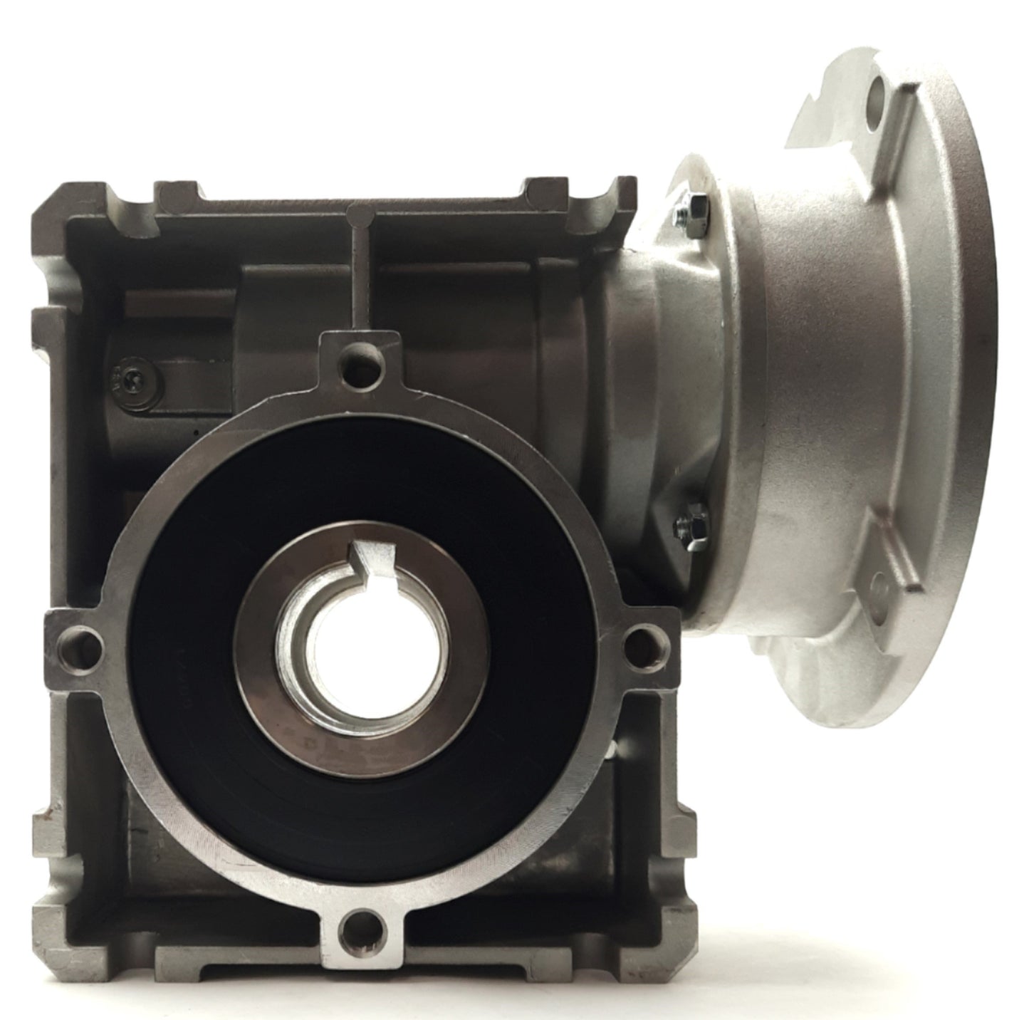 Used NORD SK 1SI63 Right Angle Gearhead, 60:1, 1150lb-in, 5/8" to 1 7/16" Shaft, 56C