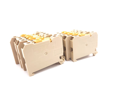 New Lot of 12 Weidmuller 0172160000 Test Disconnect Terminal 300V, 10A, 24-12AWG