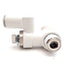 New SMC ASP630F-04-12S Speed Controller, R1/2 Thread, Rc1/4 Port, ø12mm One-Touch
