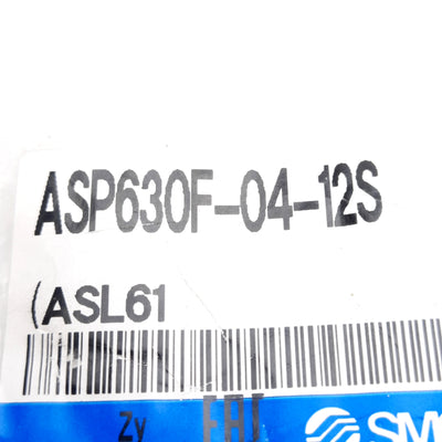 New SMC ASP630F-04-12S Speed Controller, R1/2 Thread, Rc1/4 Port, ø12mm One-Touch