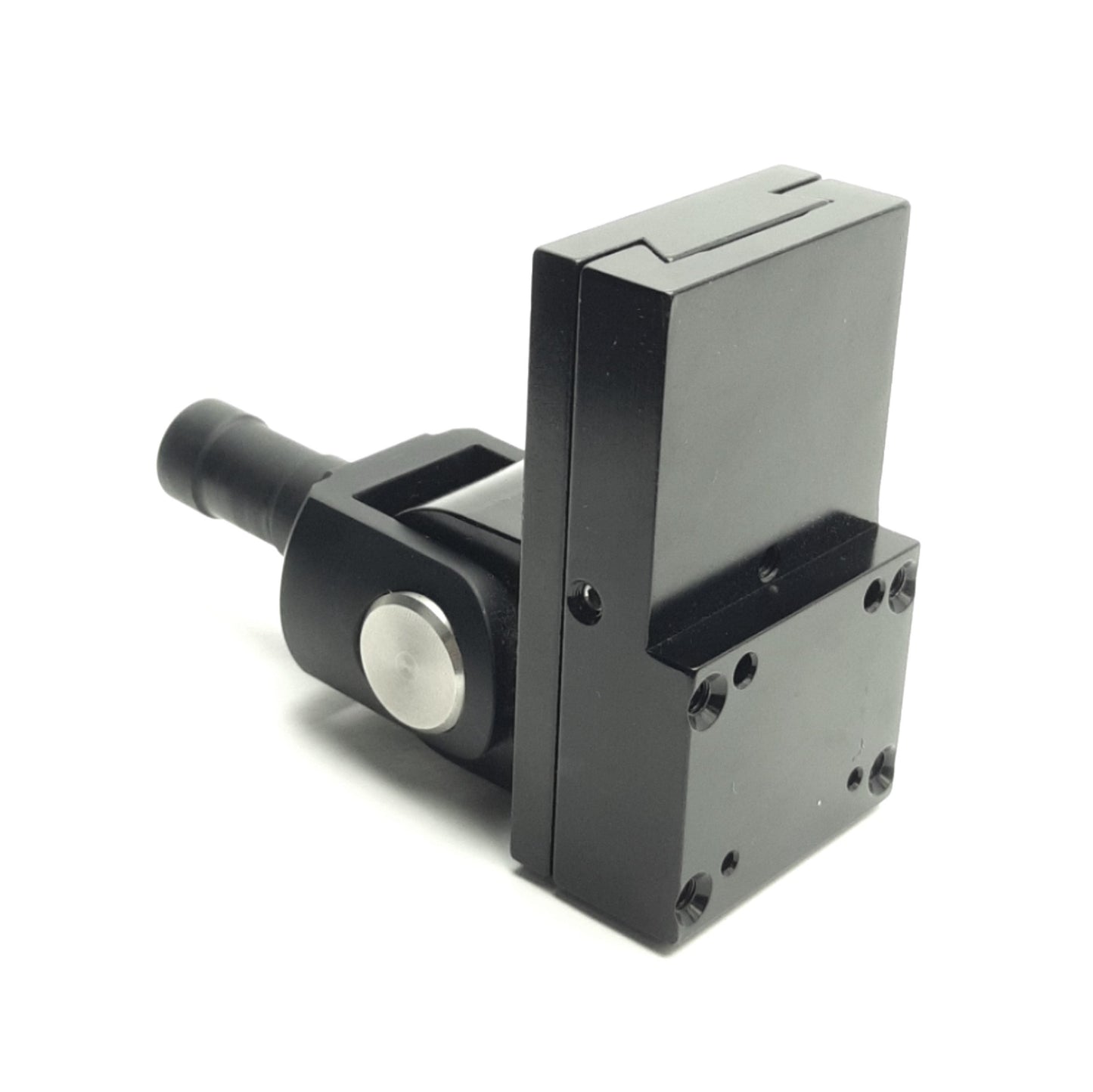 Used Microscope Focus Arm Clevis/Dovetail Rack Mount, 0.625" Rod, 8-32 Threads