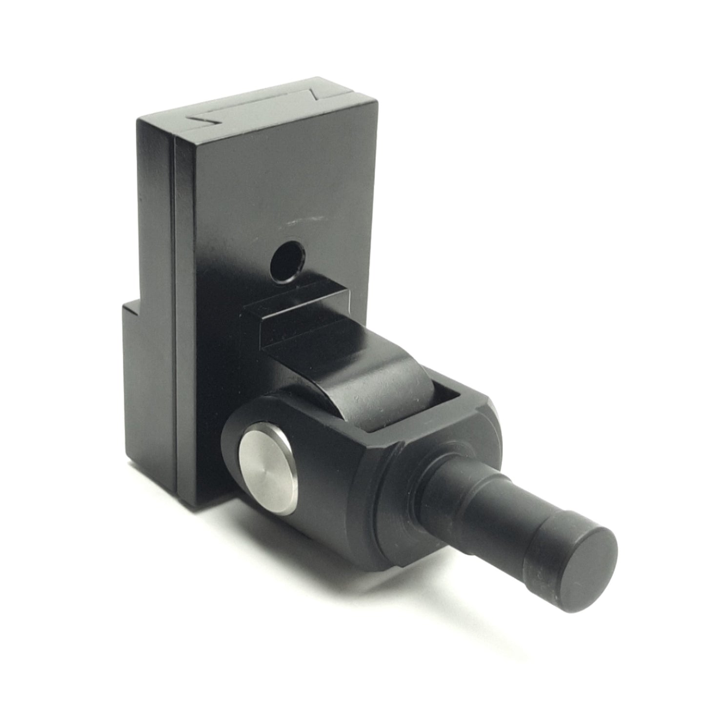 Used Microscope Focus Arm Clevis/Dovetail Rack Mount, 0.625" Rod, 8-32 Threads