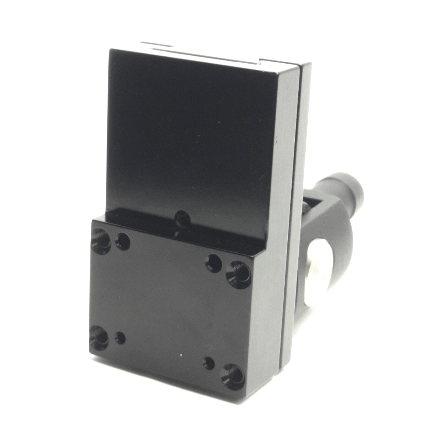 Used Microscope Focus Arm Clevis/Dovetail Rack Mount, 0.625" Rod, 8-32 Threads