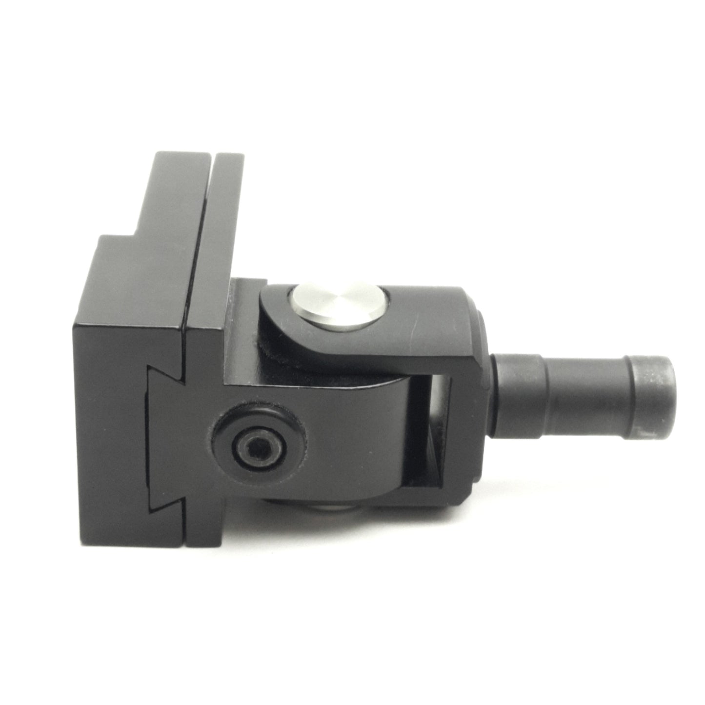 Used Microscope Focus Arm Clevis/Dovetail Rack Mount, 0.625" Rod, 8-32 Threads