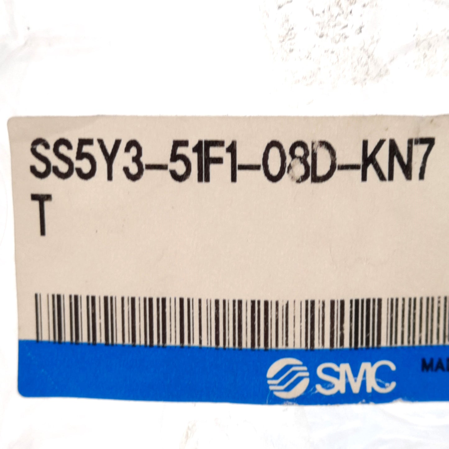 New SMC SS5Y3-51F1-08D-KN7T Pneumatic Manifold D-Sub 25-Pin, 8-Station, ø1/4in Ports