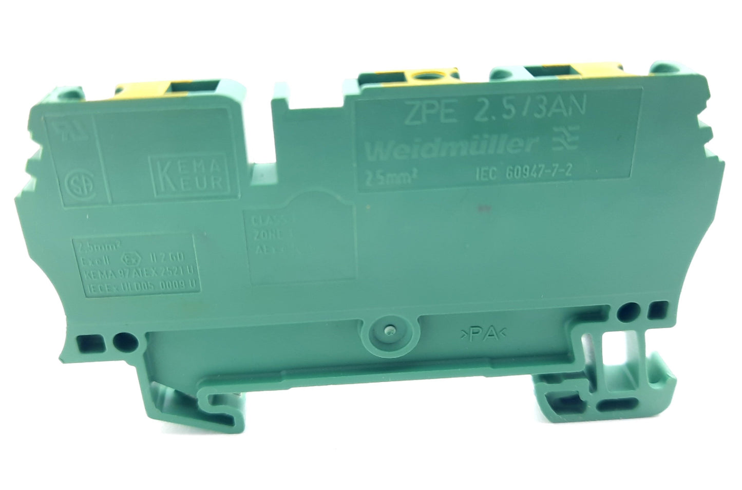 New – Open box Lot of 36 Weidmuller 1608650000 Grounding / Earthing Terminal Block 26-12AWG