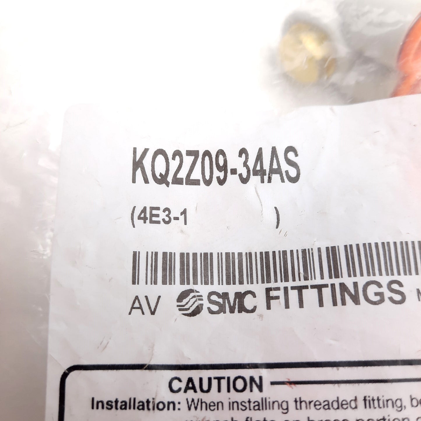 New Lot of 10 SMC KQ2Z09-34AS Universal Branch Fitting, ø5/16in One-Touch, 1/8in NPT