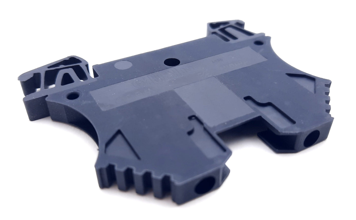 New Lot of 100 Weidmuller 1020010000 Feed Through Terminal Block 800V, 24A, 30-12AWG