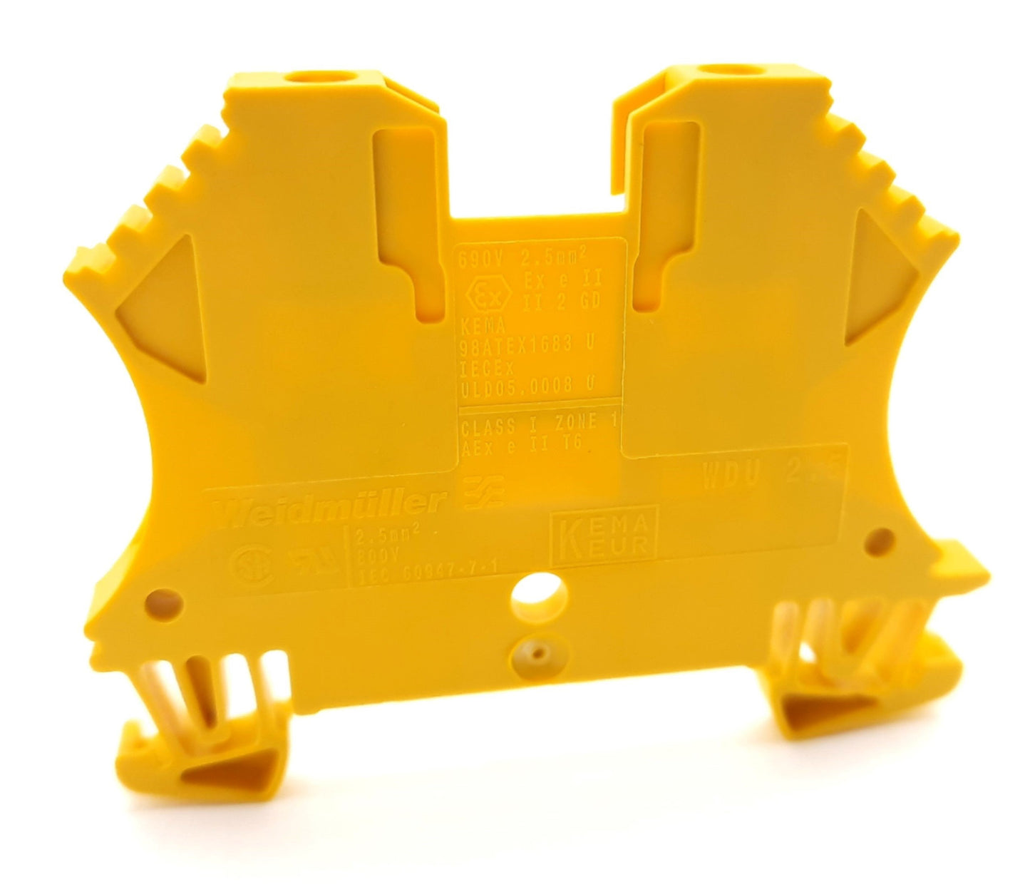 New – Open box Lot of 89 Weidmuller 1020020000 Feed Through Terminal Block 600V, 25A, 30-12AWG