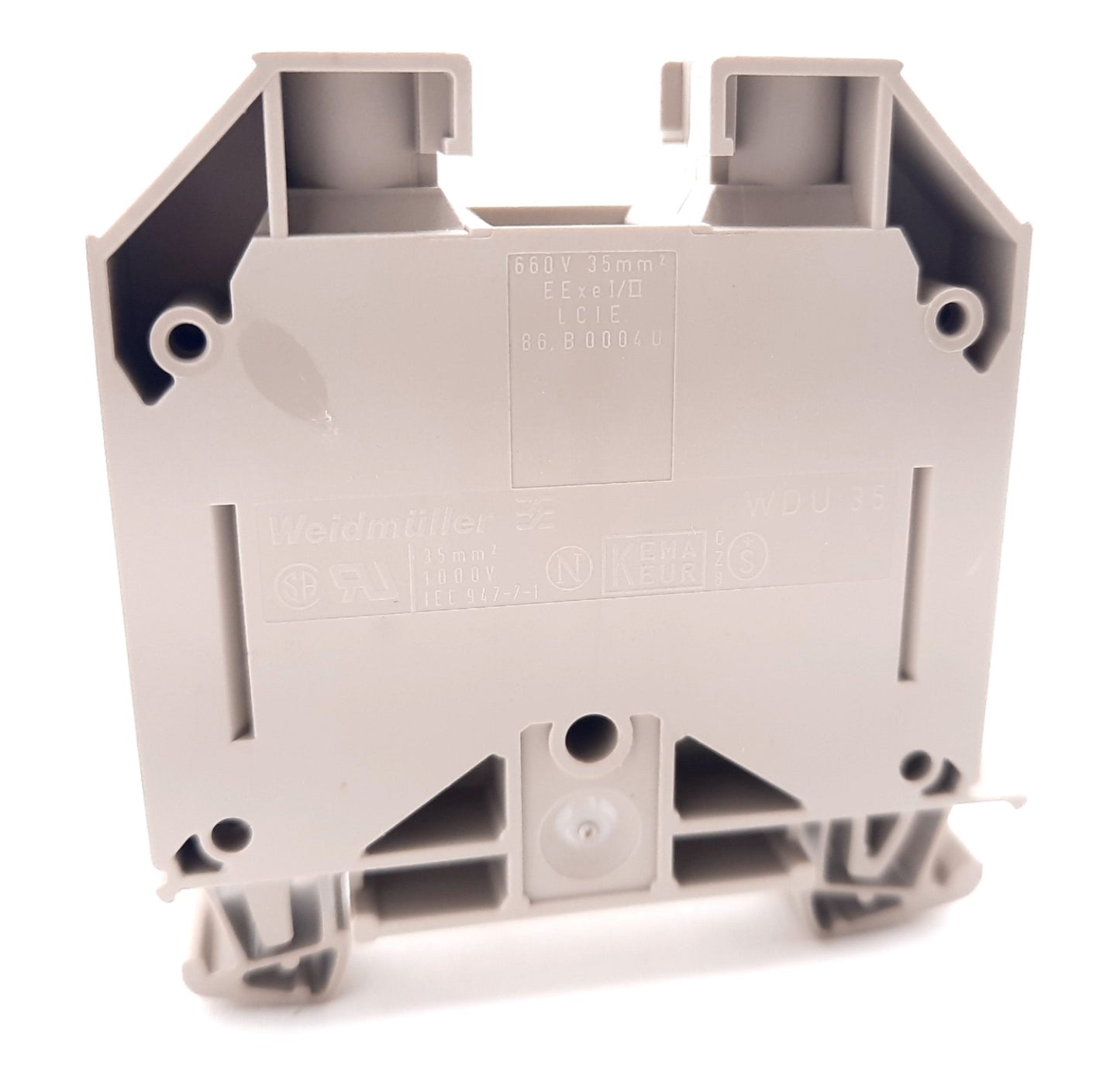 New Lot of 30 Weidmuller 1020500000 Feed Through Terminal Block 600V, 120A, 12-2AWG