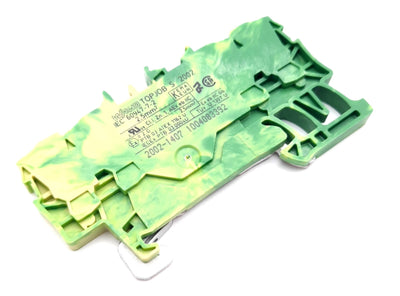 New – Open box Lot of 10 Wago 2002-1407 Grounding / Earthing Terminal Block 4 Position 12-18AWG