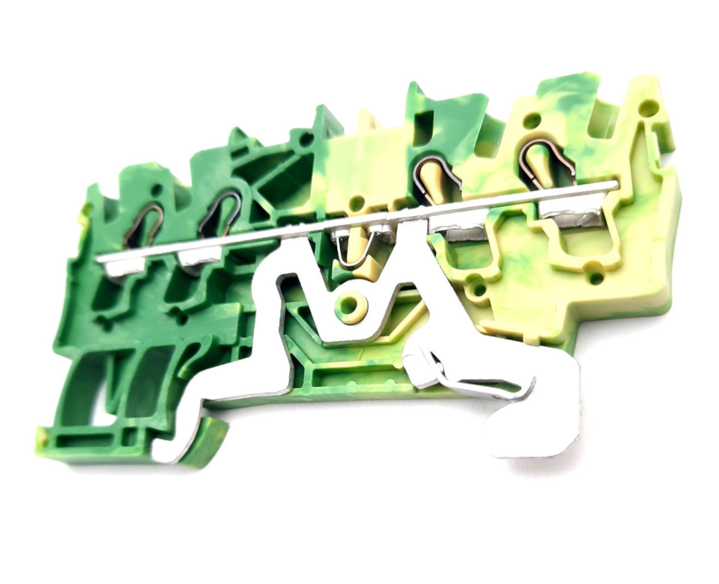 New – Open box Lot of 10 Wago 2002-1407 Grounding / Earthing Terminal Block 4 Position 12-18AWG