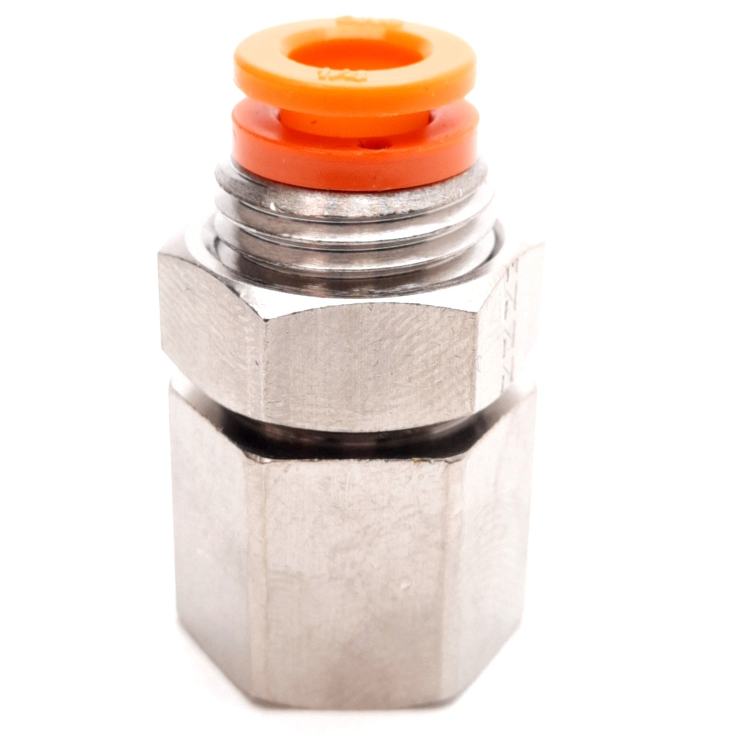 New Lot of 10 SMC KQ2E07-35-X2 Bulkhead Connector, 1/4in NPT to ø1/4in One-Touch