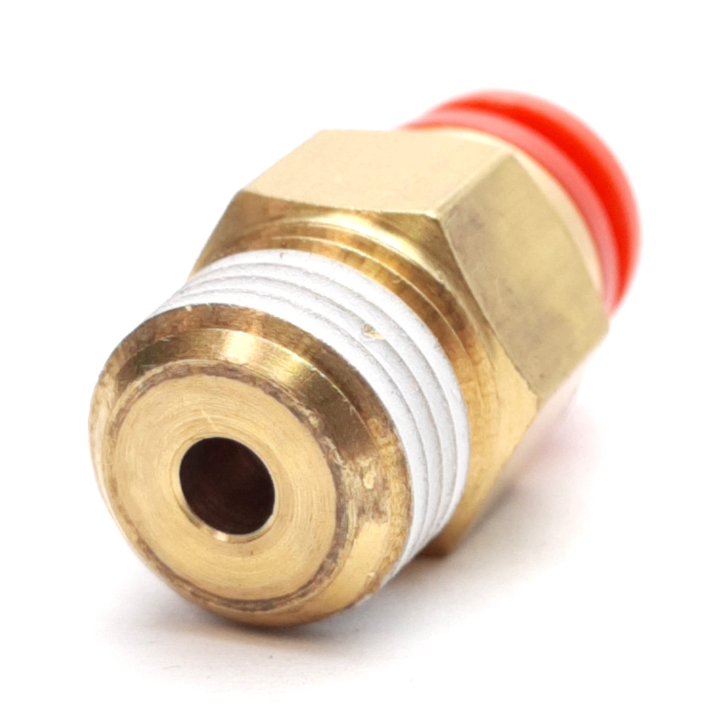 New Lot of 20 KQH03-34S Pneumatic Fitting, 1/4in NPT Thread to ø5/32 One-Touch