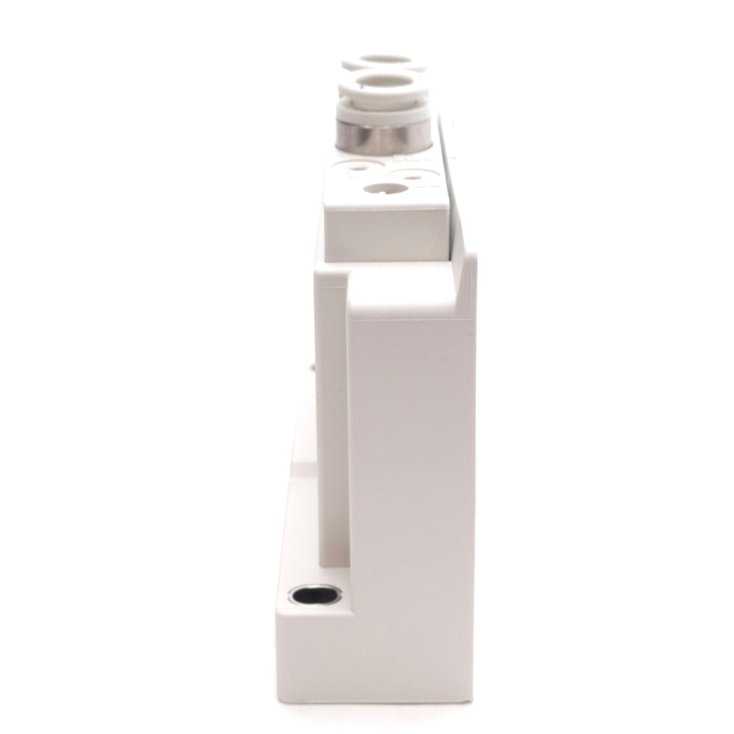 New SMC SY30M-3-1AV-C8 U-Side Manifold End Plate, Internal Pilot, ø8mm One-Touch