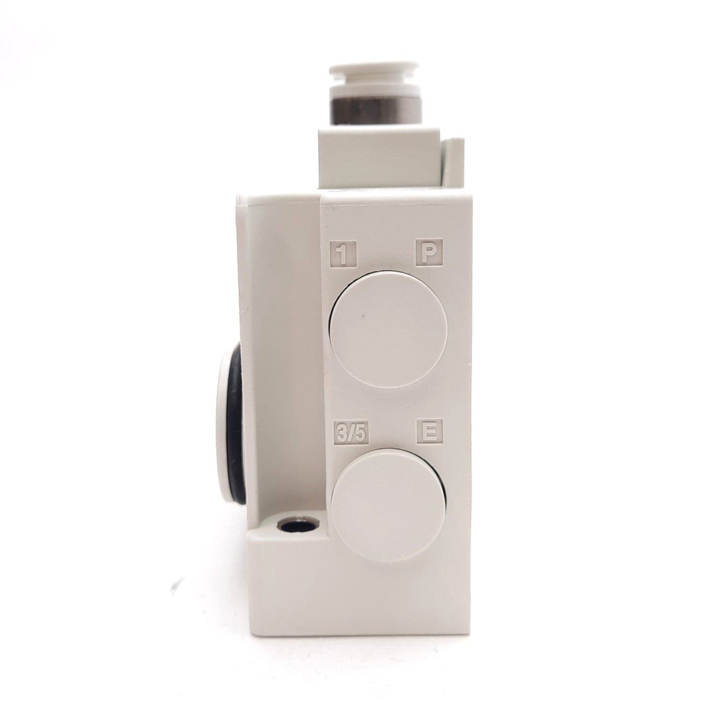 New SMC SY30M-1-1AV-C8 D-Side Manifold End Plate, Internal Pilot, ø8mm One-Touch